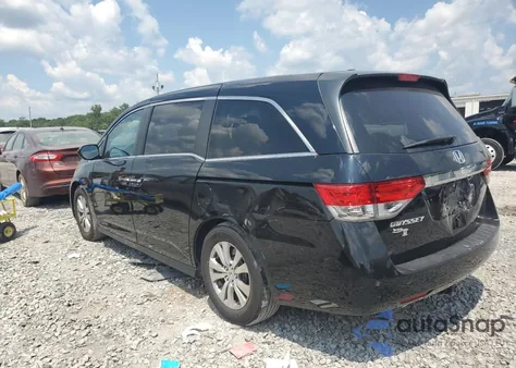2014 Honda Odyssey Exl from USA, damaged, VIN 5FNRL5H60EB072619